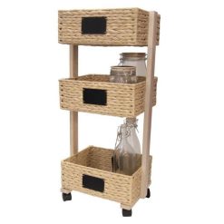 De gros ???? Paris Prix Desserte De Cuisine 3 Paniers Tressés 79cm Beige ⭐ -VIDAXL Shop unnamed file 398