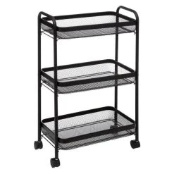 Les meilleures critiques de 🛒 Desserte De Cuisine Design Mayaj 79cm Noir 🥰