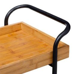 Budget ???? Desserte 3 Niveaux Tribecart 82cm Naturel & Noir ???? 3 Budget ???? Desserte 3 Niveaux Tribecart 82cm Naturel & Noir ???? -VIDAXL Shop unnamed file 403