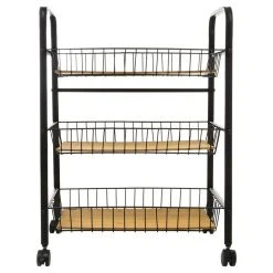 Le moins cher 👏 ATMOSPHERA Resserre Rectangle Métal Bois Nera 🧨 -VIDAXL Shop unnamed file 407