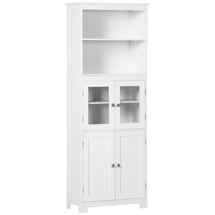 HOMCOM HOMCOM Armoire de cuisine multi-rangements 4 portes avec étagères 2 niches grand plateau MDF blanc Meilleure affaire ⭐ HOMCOM HOMCOM Armoire De Cuisine Multi-rangements 4 Portes Avec étagères 2 Niches Grand Plateau MDF Blanc ???? -VIDAXL Shop unnamed file 468