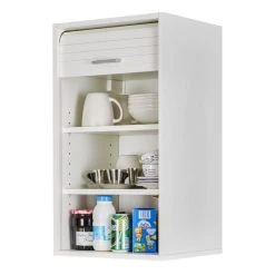 Promo 😍 Rangement De Cuisine à Rideau Coloris Blanc L40 Cm - COOKING ⌛ -VIDAXL Shop unnamed file 48
