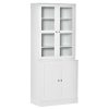 Meilleure vente ???? HOMCOM HOMCOM Bibliothèque Vitrine Multi-rangement - 2 Portes Verre, 2 Portes Bois, 4 étagères Réglables - MDF Blanc ???? 2 Meilleure vente ???? HOMCOM HOMCOM Bibliothèque Vitrine Multi-rangement - 2 Portes Verre, 2 Portes Bois, 4 étagères Réglables - MDF Blanc ???? -VIDAXL Shop unnamed file 480