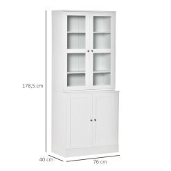 Meilleure vente ???? HOMCOM HOMCOM Bibliothèque Vitrine Multi-rangement - 2 Portes Verre, 2 Portes Bois, 4 étagères Réglables - MDF Blanc ???? 4 Meilleure vente ???? HOMCOM HOMCOM Bibliothèque Vitrine Multi-rangement - 2 Portes Verre, 2 Portes Bois, 4 étagères Réglables - MDF Blanc ???? -VIDAXL Shop unnamed file 482