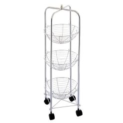 Coupon ???? Secret De Gourmet Resserre à Légumes 3 Paniers Ronds Chromée ✔️