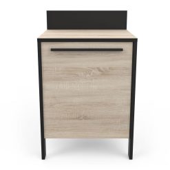 Meilleure affaire ???? Meuble De Cuisine Bas Sous évier Style Industriel L64cm BRICKHOUSE ✔️