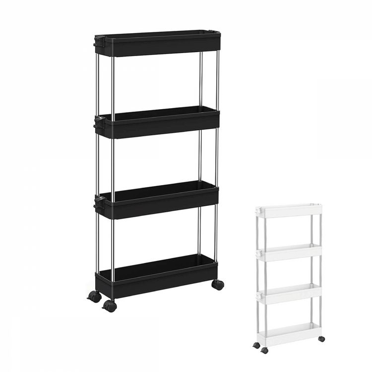 LINXOR Desserte, chariot de rangement à roulettes étroit - 4 étagères Coupon ???? LINXOR Desserte, Chariot De Rangement à Roulettes étroit - 4 étagères ???? -VIDAXL Shop unnamed file 613