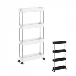 Coupon ???? LINXOR Desserte, Chariot De Rangement à Roulettes étroit - 4 étagères ???? 5 Coupon ???? LINXOR Desserte, Chariot De Rangement à Roulettes étroit - 4 étagères ???? -VIDAXL Shop unnamed file 616