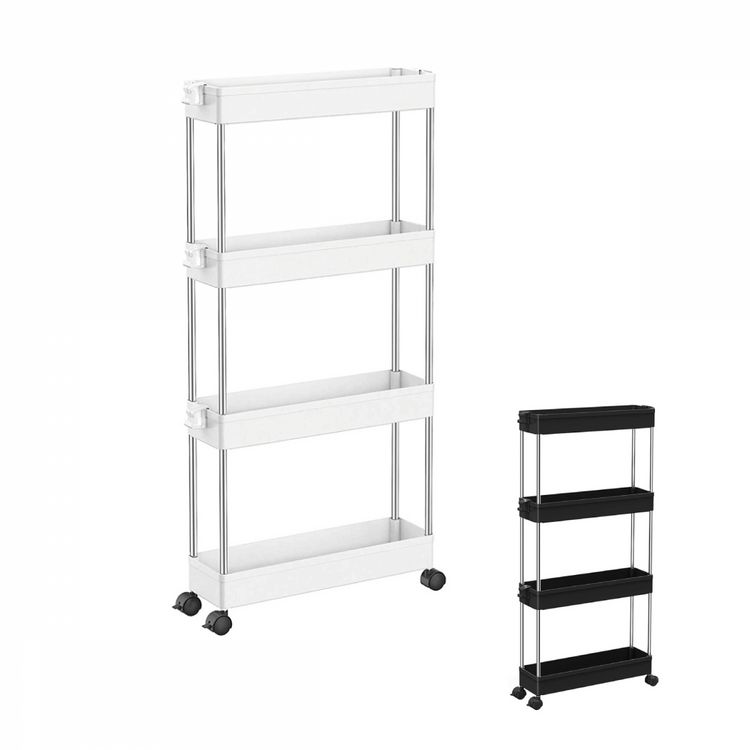 LINXOR Desserte, chariot de rangement à roulettes étroit - 4 étagères Coupon ???? LINXOR Desserte, Chariot De Rangement à Roulettes étroit - 4 étagères ???? -VIDAXL Shop unnamed file 616