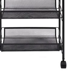 Le moins cher 💯 The Home Deco Factory Desserte à Roulettes 4 Niveaux 🥰 -VIDAXL Shop unnamed file 629