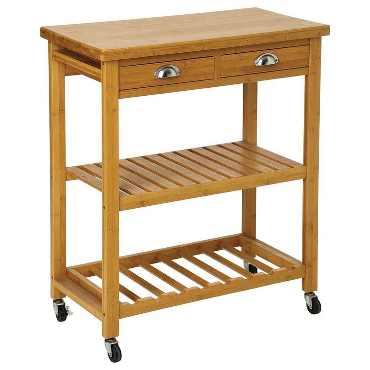 ATMOSPHERA Desserte roulettes bambou Meilleure vente ⌛ ATMOSPHERA Desserte Roulettes Bambou ???? -VIDAXL Shop unnamed file 680