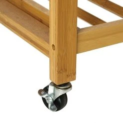 Meilleure vente ⌛ ATMOSPHERA Desserte Roulettes Bambou 🎁 -VIDAXL Shop unnamed file 682
