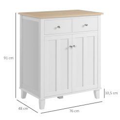 Budget ???? HOMCOM Buffet Multi-rangement 2 Portes Avec étagère 2 Tiroirs Coulissants Panneaux Particules Blanc Aspect Bois Clair ❤️ 3 Budget ???? HOMCOM Buffet Multi-rangement 2 Portes Avec étagère 2 Tiroirs Coulissants Panneaux Particules Blanc Aspect Bois Clair ❤️ -VIDAXL Shop unnamed file 702