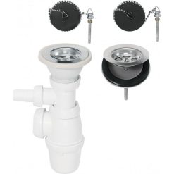 Promo ???? Wirquin Vidage évier, 2 Bacs, Communiquant, Diam.60 Mm ????