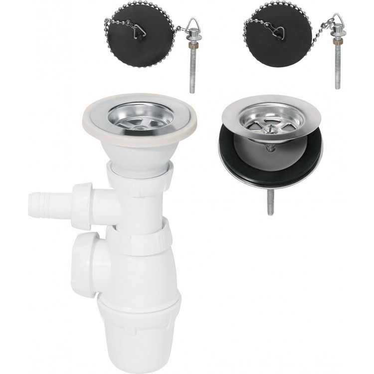 Wirquin Vidage évier, 2 bacs, communiquant, Diam.60 mm Promo ???? Wirquin Vidage évier, 2 Bacs, Communiquant, Diam.60 Mm ???? -VIDAXL Shop unnamed file 720