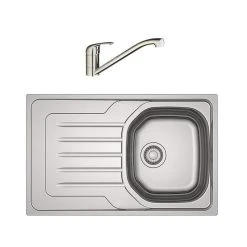 Le moins cher 😍 Franke Pack évier Inox + Mitigeur Chromé - 894184 ⌛