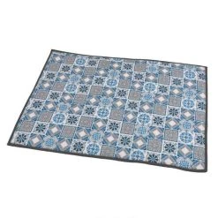 Acheter 🎁 Paris Prix Tapis Vaisselle Carreaux De Ciment 45cm Gris 🤩
