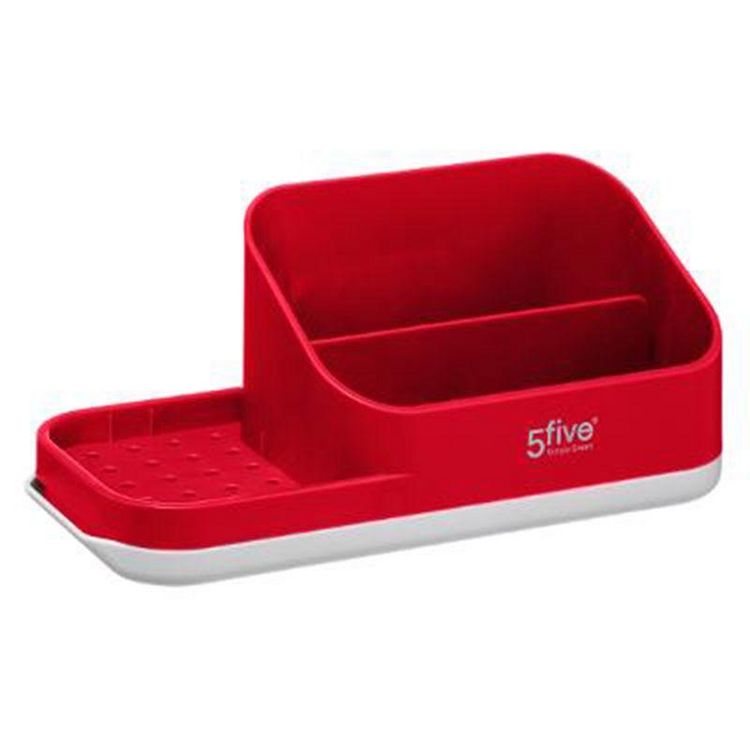 Distributeur de Savon & Organisateur d'Évier Néo 21cm Rouge Promo ???? Distributeur De Savon & Organisateur D'Évier Néo 21cm Gris ???? -VIDAXL Shop unnamed file 742