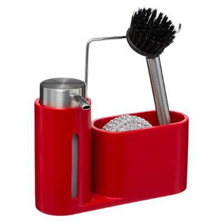 Kit Vaisselle 3 Pièces Washing 22cm Rouge Nouveau ⭐ Kit Vaisselle 3 Pièces Washing 22cm Rouge ???? -VIDAXL Shop unnamed file 746