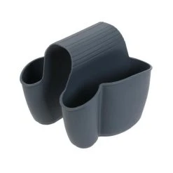 Nouveau 💯 Paris Prix Porte-Éponges Double Hygiène 14cm Gris 💯