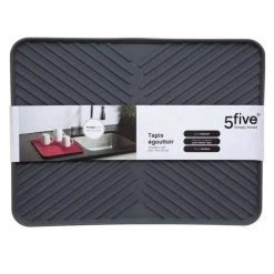 Budget 👏 Tapis Égouttoir Vaisselle 30x40cm Gris ✨ -VIDAXL Shop unnamed file 766