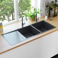 Les meilleures critiques de ???? VIDAXL Evier De Cuisine Fait Main Avec Crepine Noir Acier Inoxydable ⭐ -VIDAXL Shop unnamed file 776
