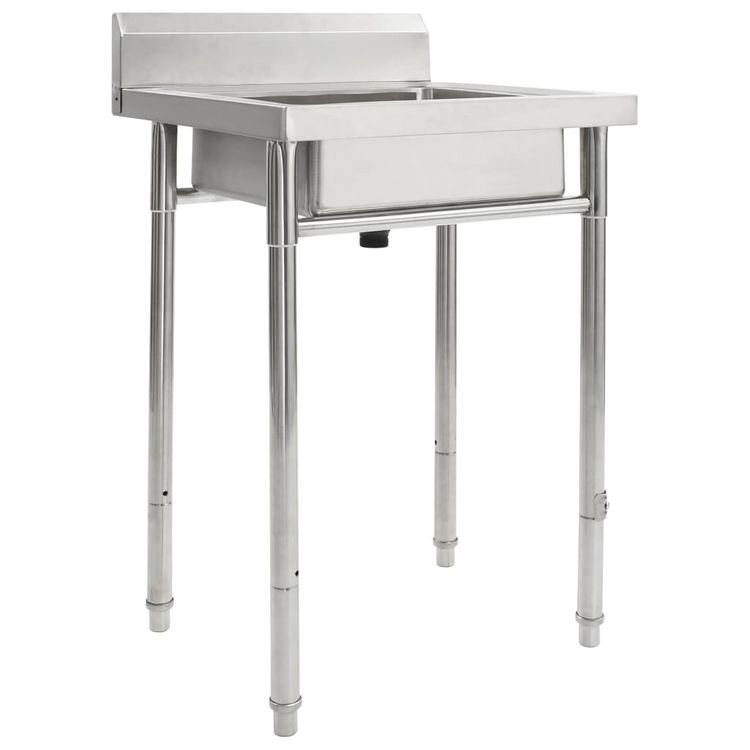 VIDAXL Evier de cuisine Seul lavabo Acier inoxydable Promo ⌛ VIDAXL Evier De Cuisine Seul Lavabo Acier Inoxydable ✔️ -VIDAXL Shop unnamed file 777