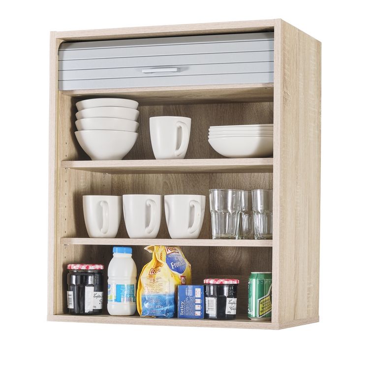 Rangement de cuisine à rideau coloris chêne L60 cm - COOKING De gros ???? Rangement De Cuisine à Rideau Coloris Chêne L60 Cm - COOKING ⌛ -VIDAXL Shop unnamed file 78