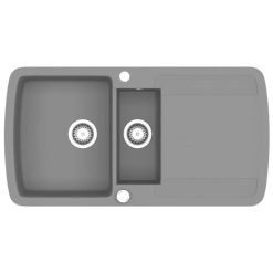 Le moins cher ⌛ VIDAXL Evier De Cuisine En Granit Double Bac Gris ???? -VIDAXL Shop unnamed file 827