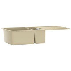 Meilleure affaire ❤️ VIDAXL Evier De Cuisine Granit Double Lavabo Beige ???? -VIDAXL Shop unnamed file 834