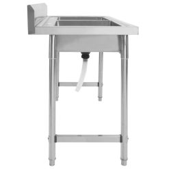 Acheter ???? VIDAXL Evier De Cuisine A Lavabo Double Acier Inoxydable ❤️ -VIDAXL Shop unnamed file 852