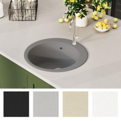 Budget ???? VIDAXL Evier De Cuisine En Granit Bac Unique Rond Gris ⭐ 4 Budget ???? VIDAXL Evier De Cuisine En Granit Bac Unique Rond Gris ⭐ -VIDAXL Shop unnamed file 864