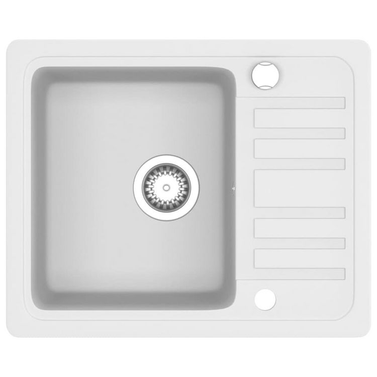 VIDAXL Evier de cuisine Granit Blanc Meilleure vente ✨ VIDAXL Evier De Cuisine Granit Blanc ???? -VIDAXL Shop unnamed file 866