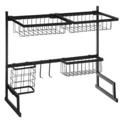 Acheter ???? Organisateur D'Évier Blackmétal 58cm Noir ✨