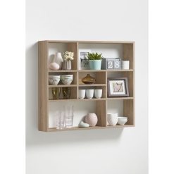Grosses soldes ???? Étagère Murale MIKE, L90xH78xP16cm ????