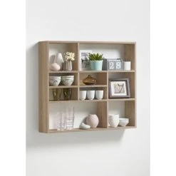 Grosses soldes 🌟 Étagère Murale MIKE, L90xH78xP16cm 🔔