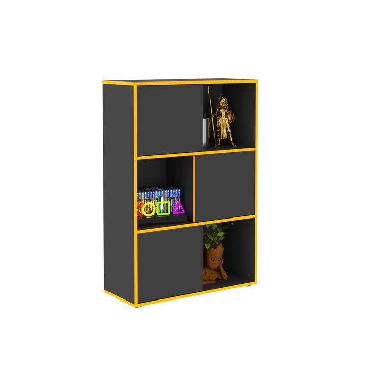 Étagère de rangement 3 portes esprit gamer L68,5cm PLAY Le moins cher ???? Étagère De Rangement 3 Portes Esprit Gamer L68,5cm PLAY ???? -VIDAXL Shop unnamed file 891