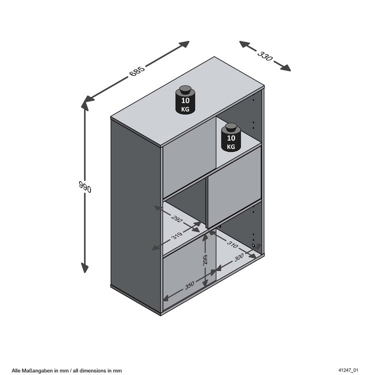 Étagère de rangement 3 portes esprit gamer L68,5cm PLAY Le moins cher ???? Étagère De Rangement 3 Portes Esprit Gamer L68,5cm PLAY ???? -VIDAXL Shop unnamed file 893