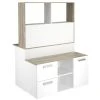 Remise ✨ Meuble De Séparation Multifonctions Avec Bureau Et Rangements KELO 🌟 -VIDAXL Shop unnamed file 902