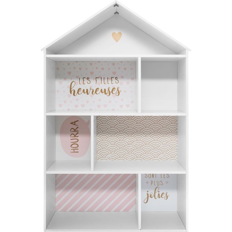 ATMOSPHERA Bibliothèque maison enfant 7 cases ATELYA Meilleure vente ✔️ ATMOSPHERA Bibliothèque Maison Enfant 7 Cases ATELYA ???? -VIDAXL Shop unnamed file 912