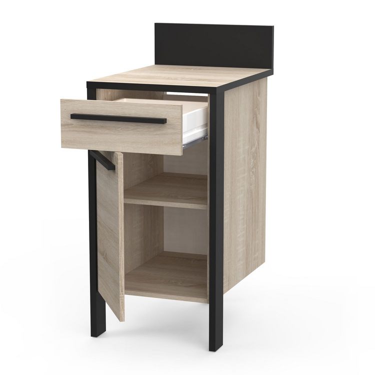 Meuble de cuisine bas 1 porte 1 tiroir style industriel L44cm BRICKHOUSE Le moins cher ???? Meuble De Cuisine Bas 1 Porte 1 Tiroir Style Industriel L44cm BRICKHOUSE ✨ -VIDAXL Shop unnamed file 95