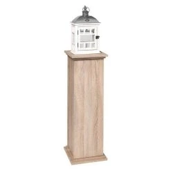 Meilleure vente 🧨 Paris Prix Étagère 2 Niveaux Vintage Wyon 89cm Chêne 🌟