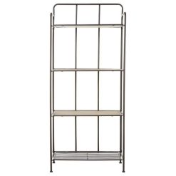 Nouveau ???? Étagère 4 Niveaux Recup 137cm Naturel ❤️