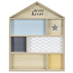 Le moins cher ???? Paris Prix Étagère Déco Pour Enfant Maison 50cm Bleu ????